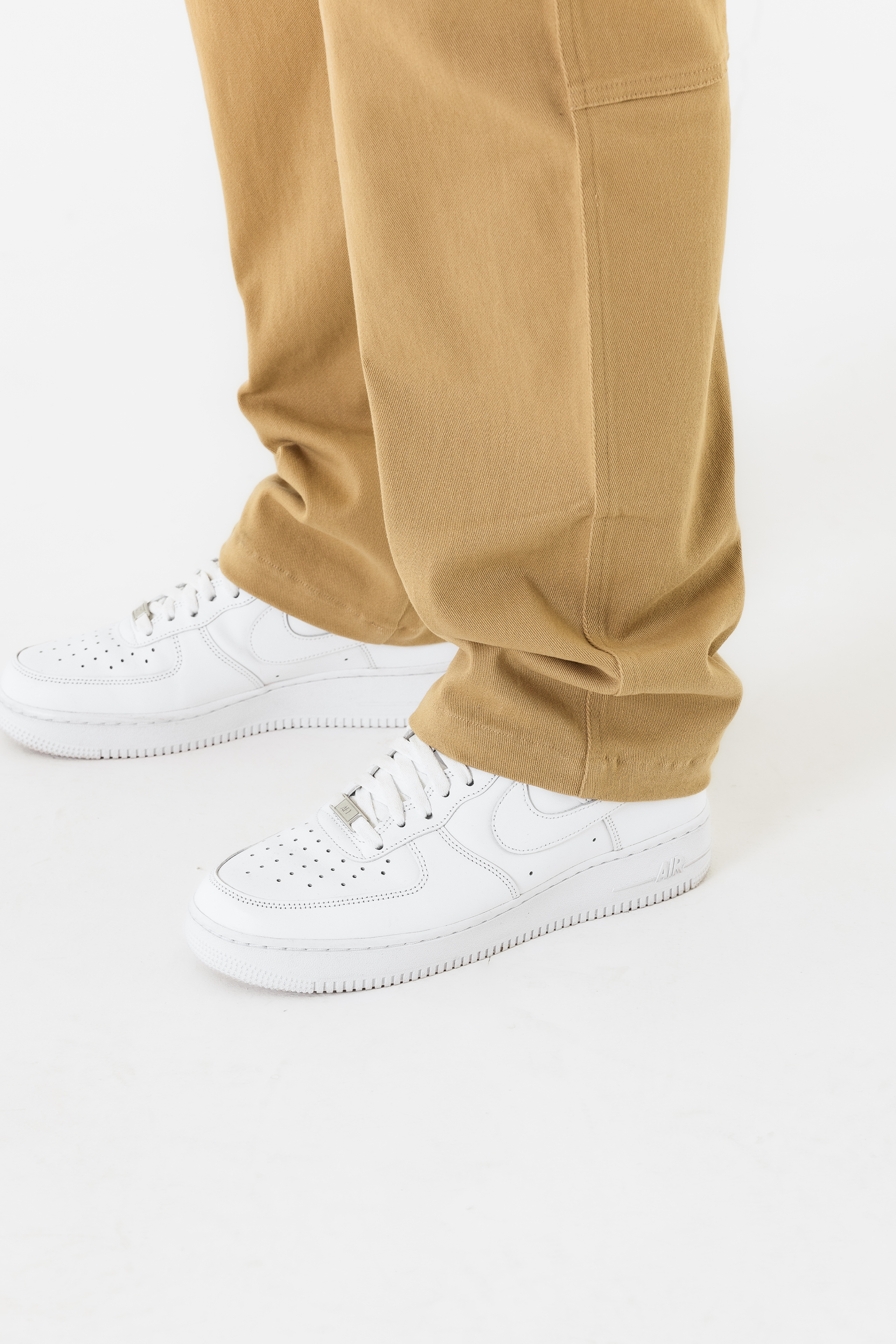 Benjart Denim Multi Pocket Cargos - Sand