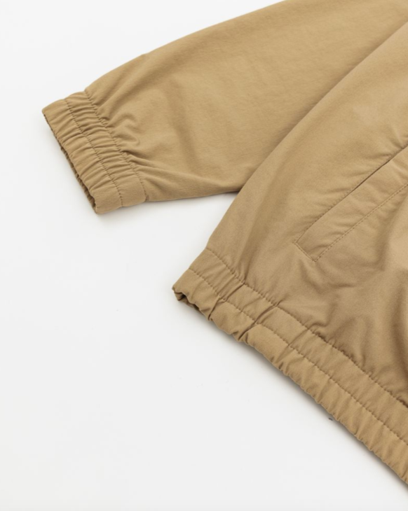 Benjart Nylon Quarter Zip - Sand