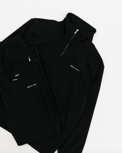 Benjart Nylon Pants Black