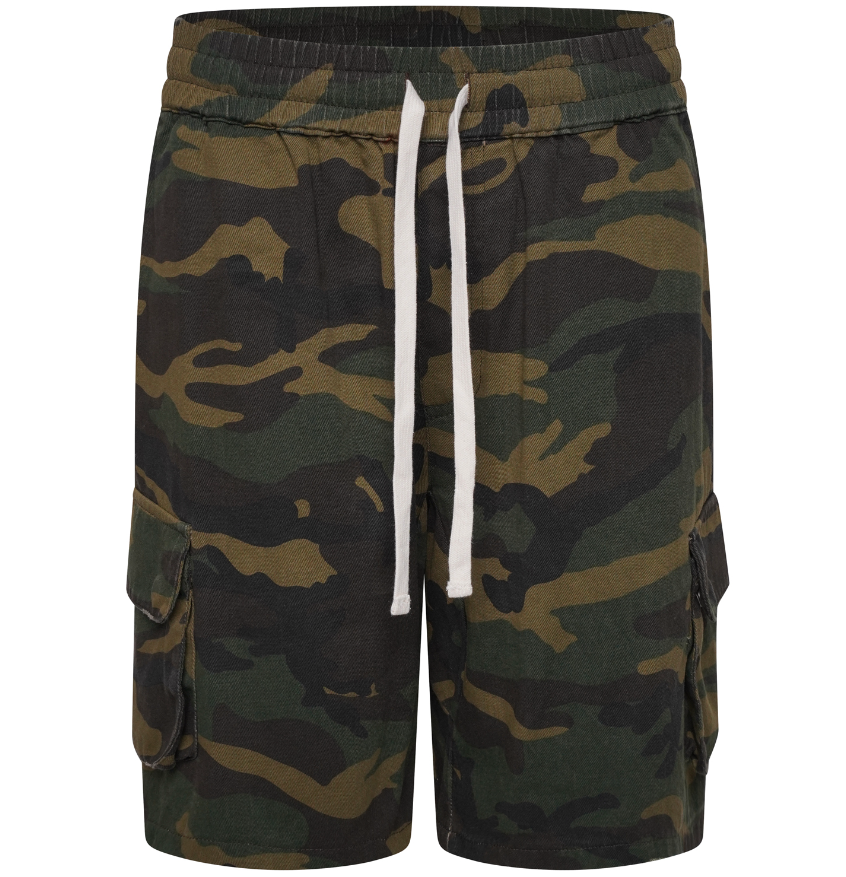 Benjart Camo Shorts