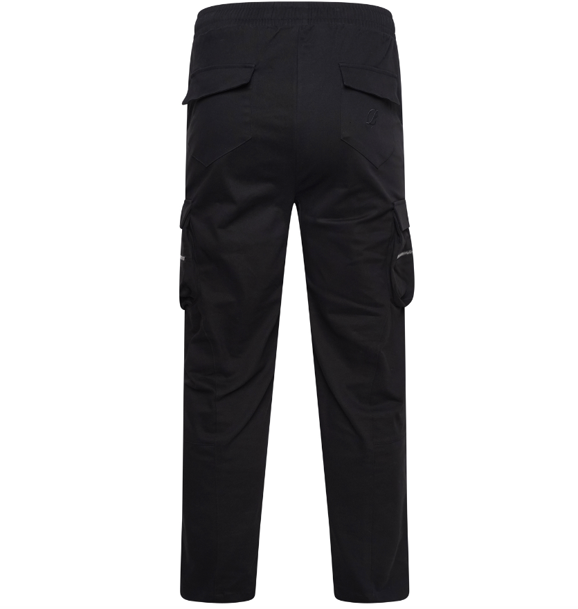 Zip Pocket Combats- Black