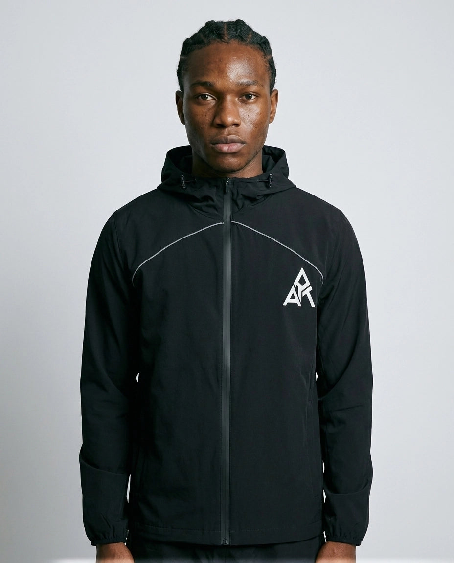 Benjart ART Sport Runner Hood in black, front view