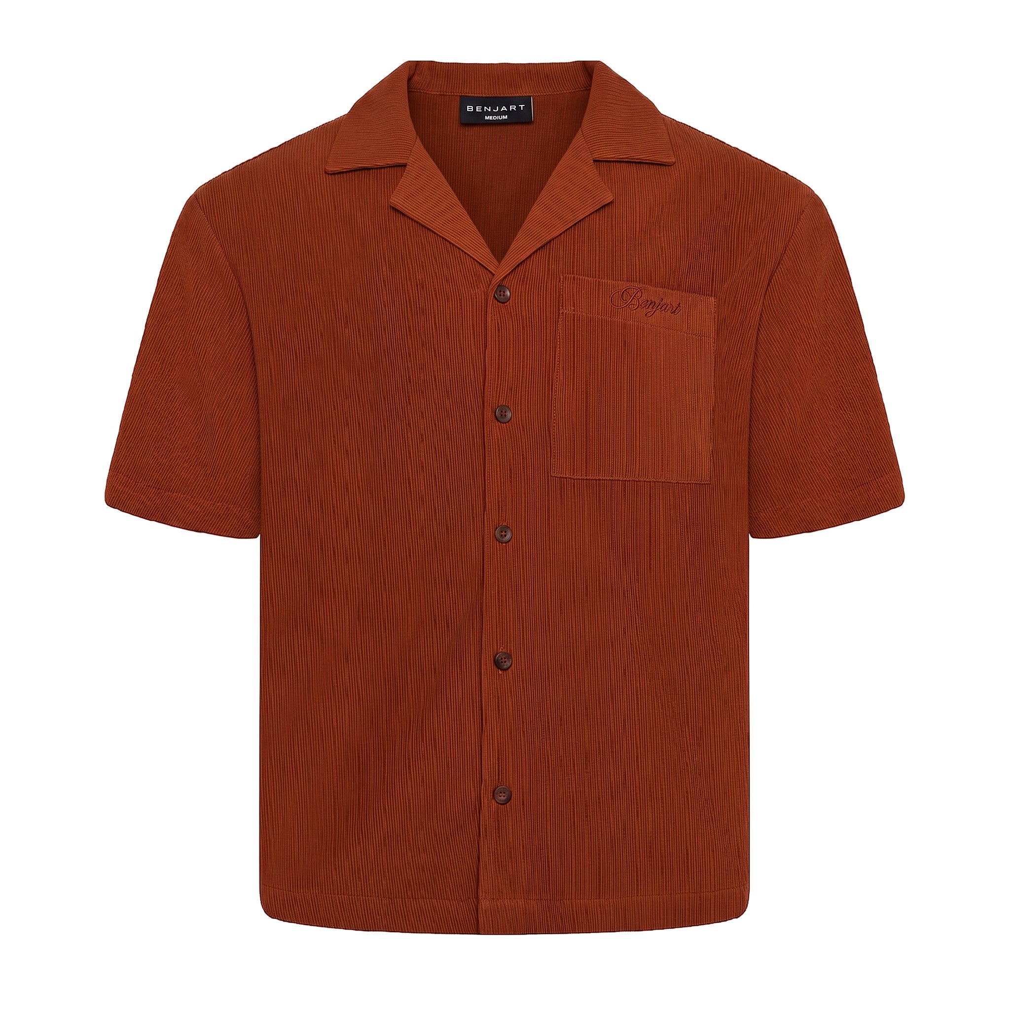 Benjart Resort Shirt - Burnt Orange