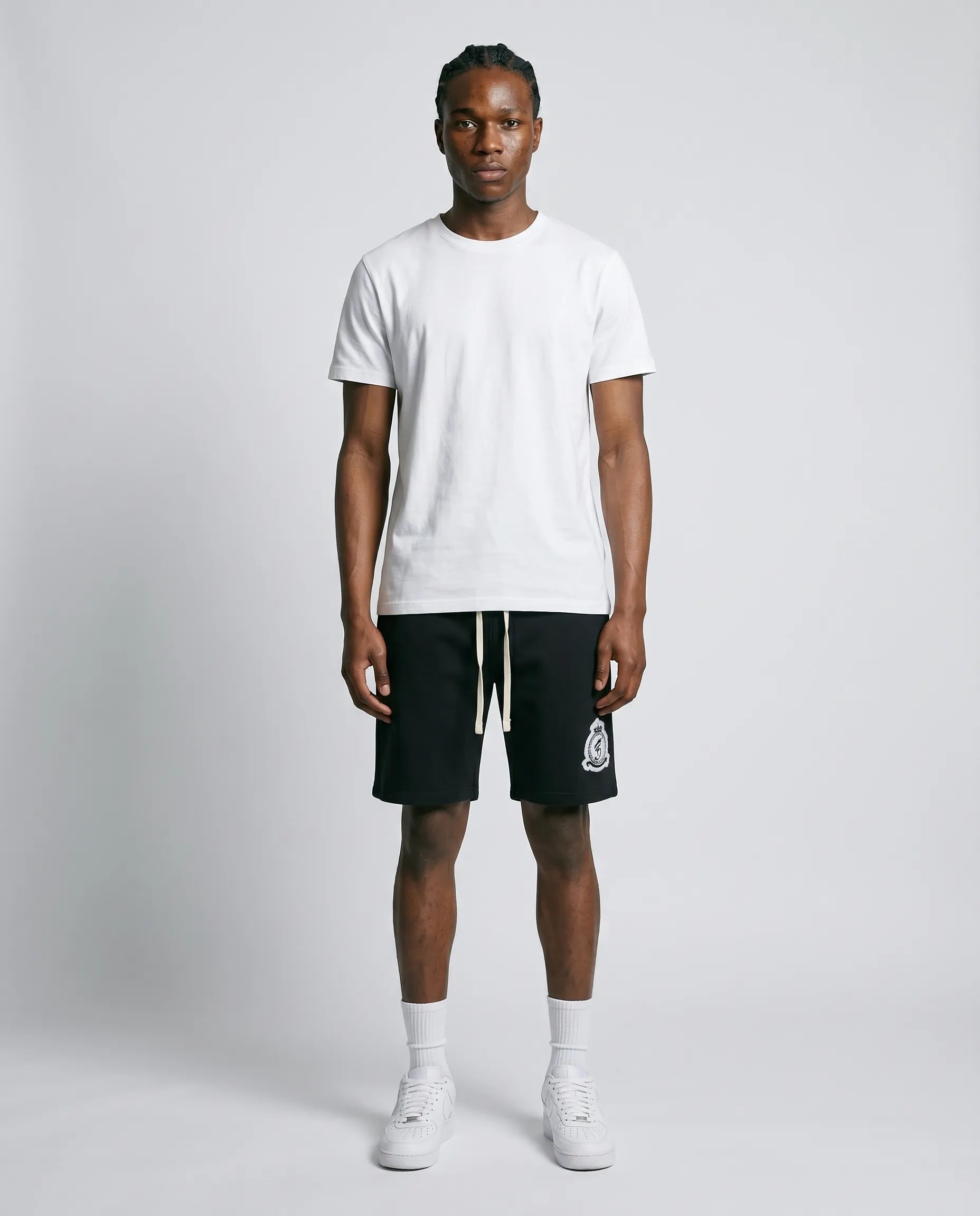 HRH Chenille Shorts - Black