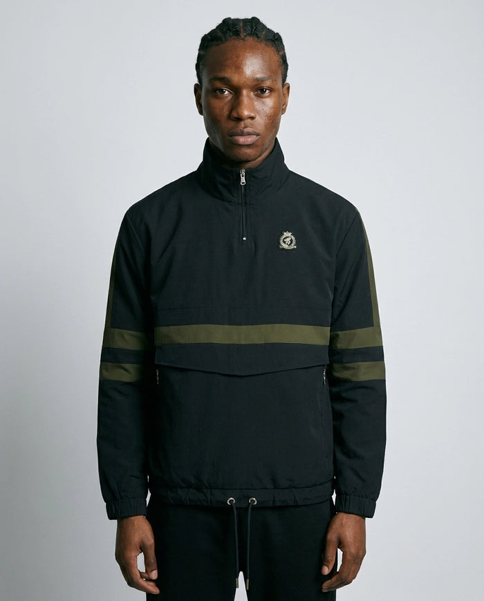 HRH Windbreaker Pullover - Black