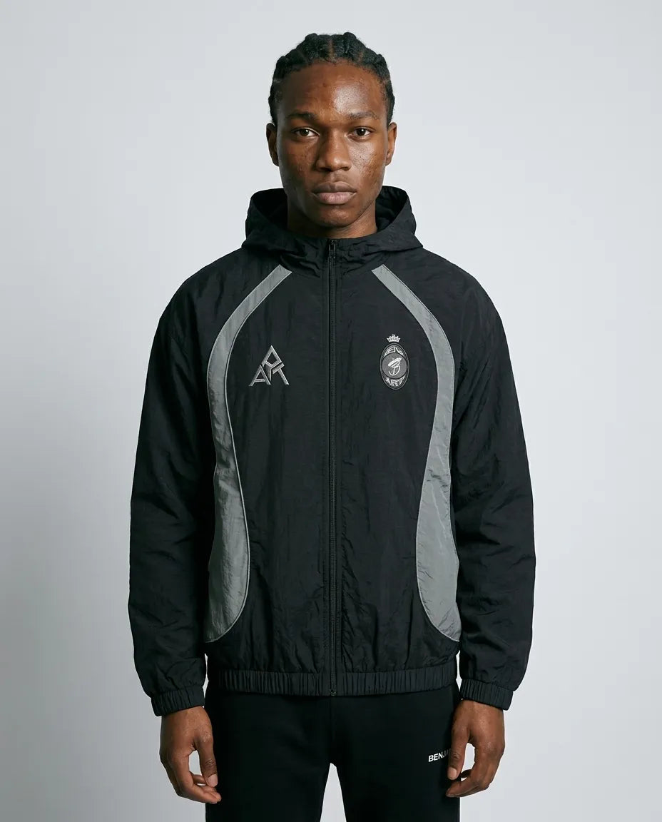 Benjart ART FC Shell Hood in black, front view