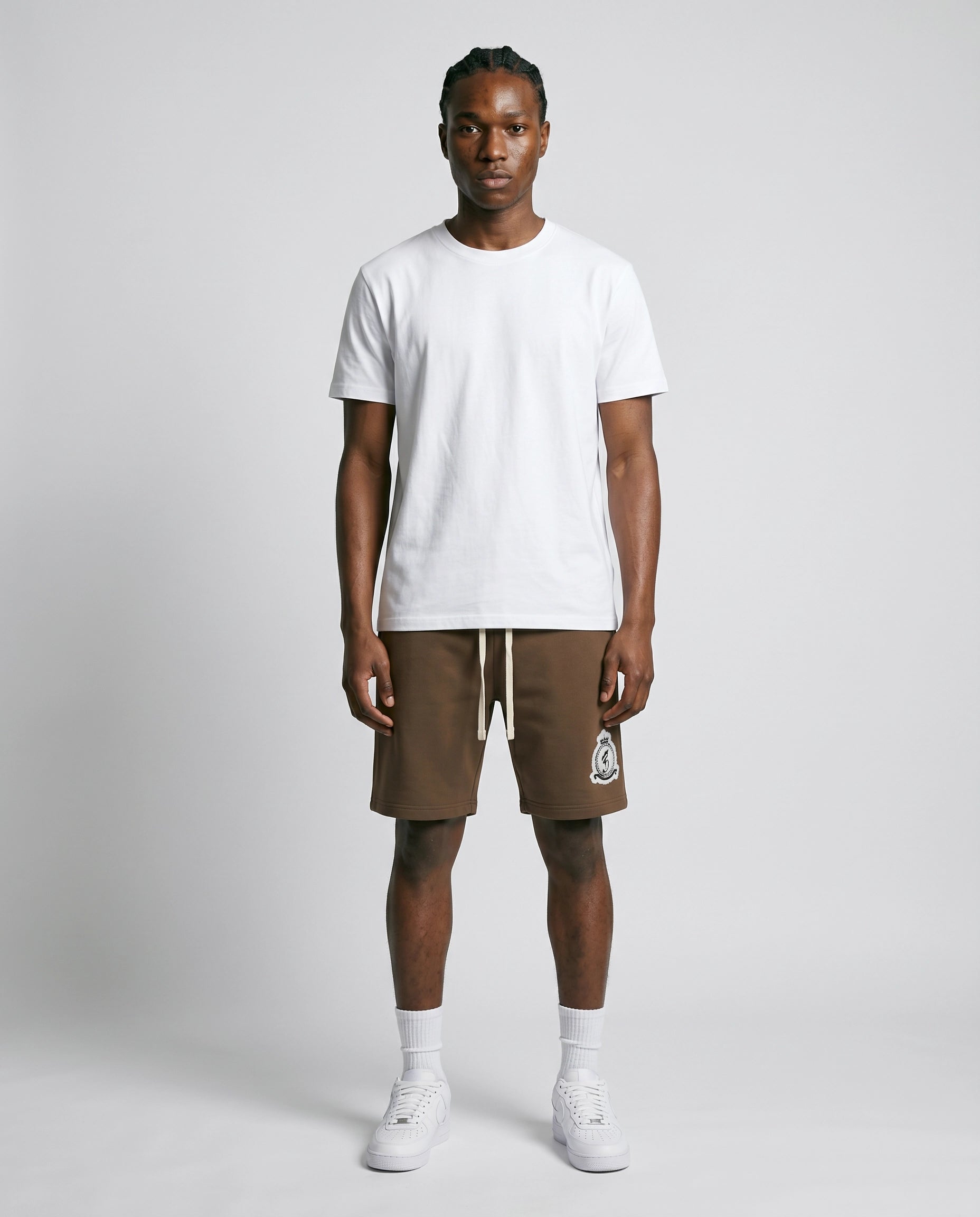 HRH Chenille Shorts - Brown