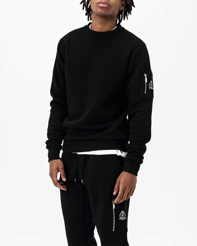 Chrome HRH Utility Sweatshirt - Black