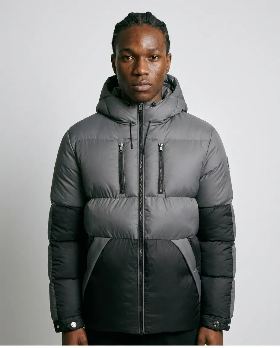 Dual Phantom Puffer - Grey / Black