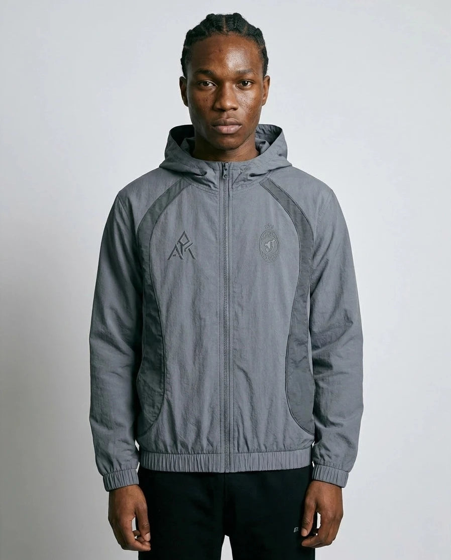 Benjart ART FC Shell Hood in grey, front view