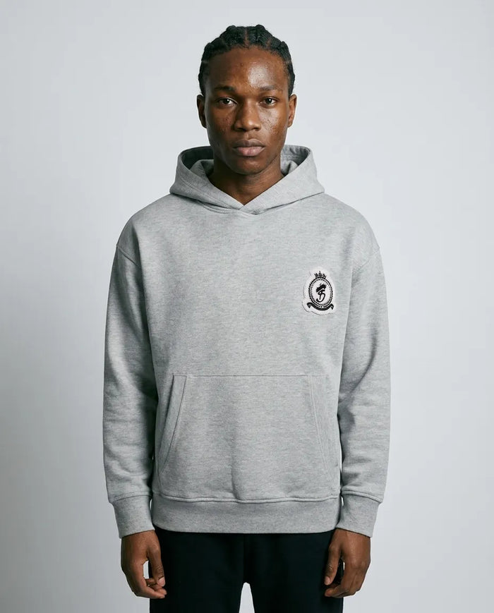 Chenille Pullover - Melange Grey