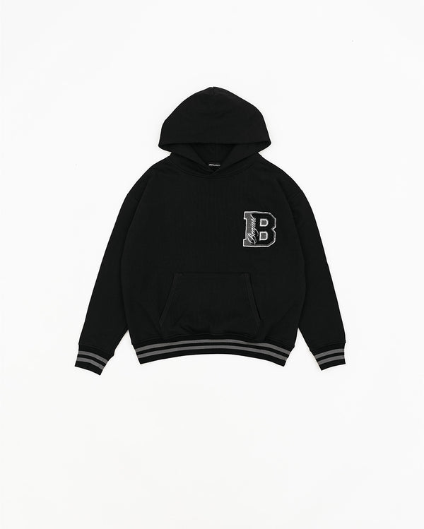 Cursive Hoodie - Black