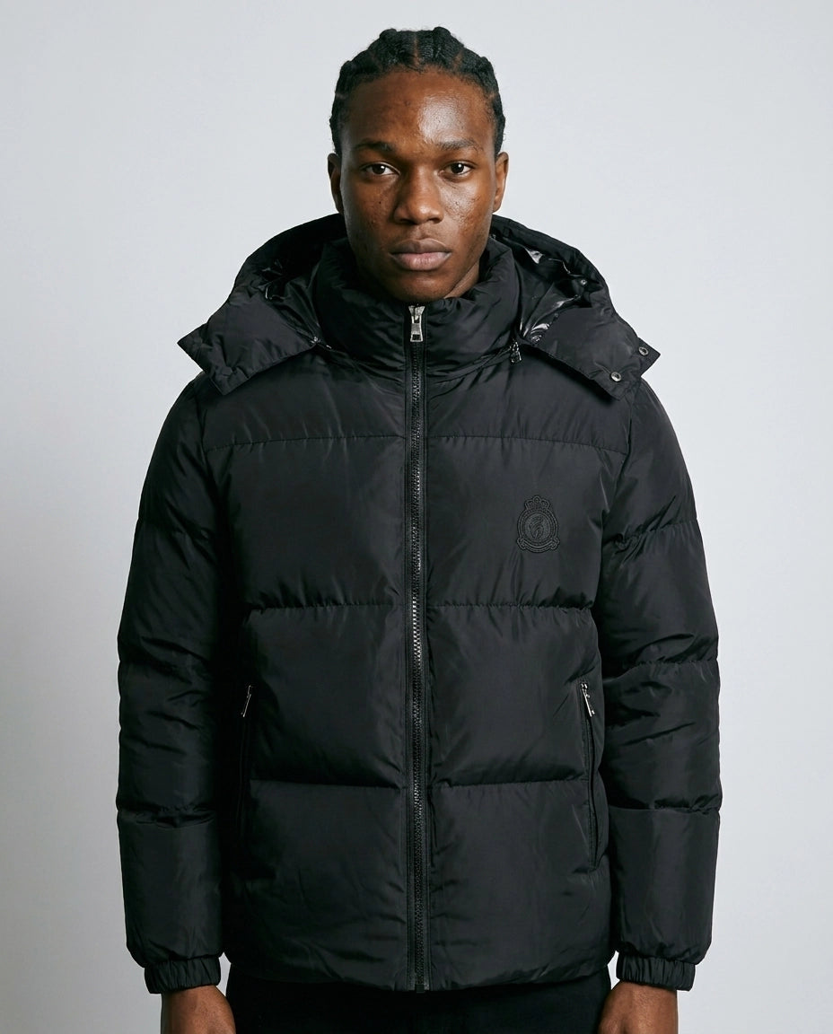 HRH Puffer Zip 2.0 - Black/ Black