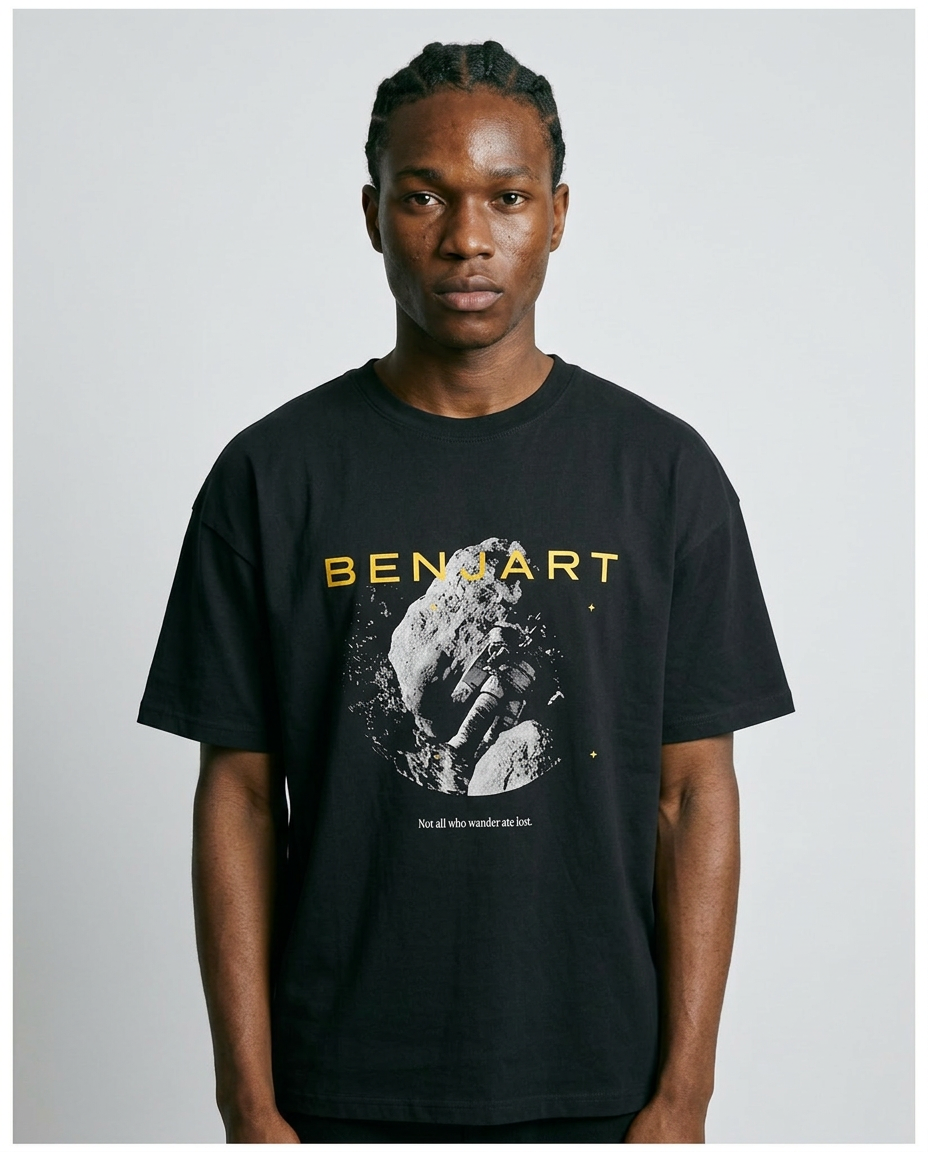 Asteroid T-shirt - Black