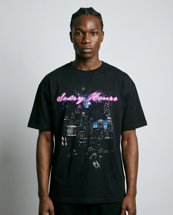 Scary Hours T-shirt - Black