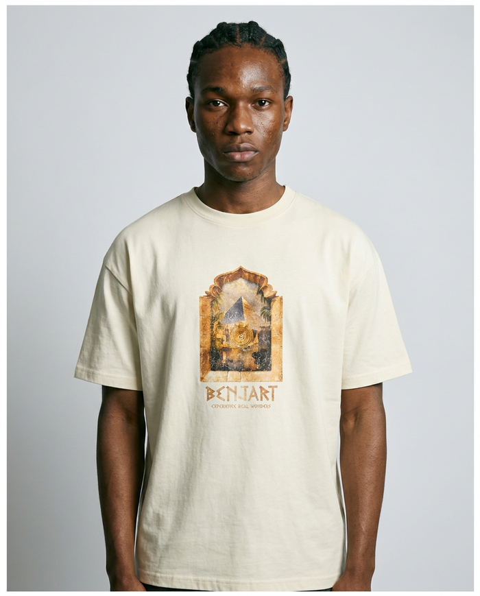 Pyramid T-shirt - Cream