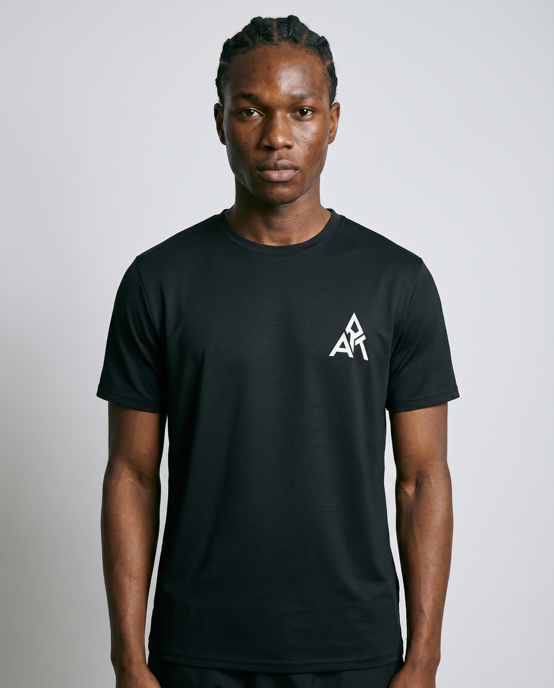 Benjart ART Sport Runner T-Shirt in black, front view