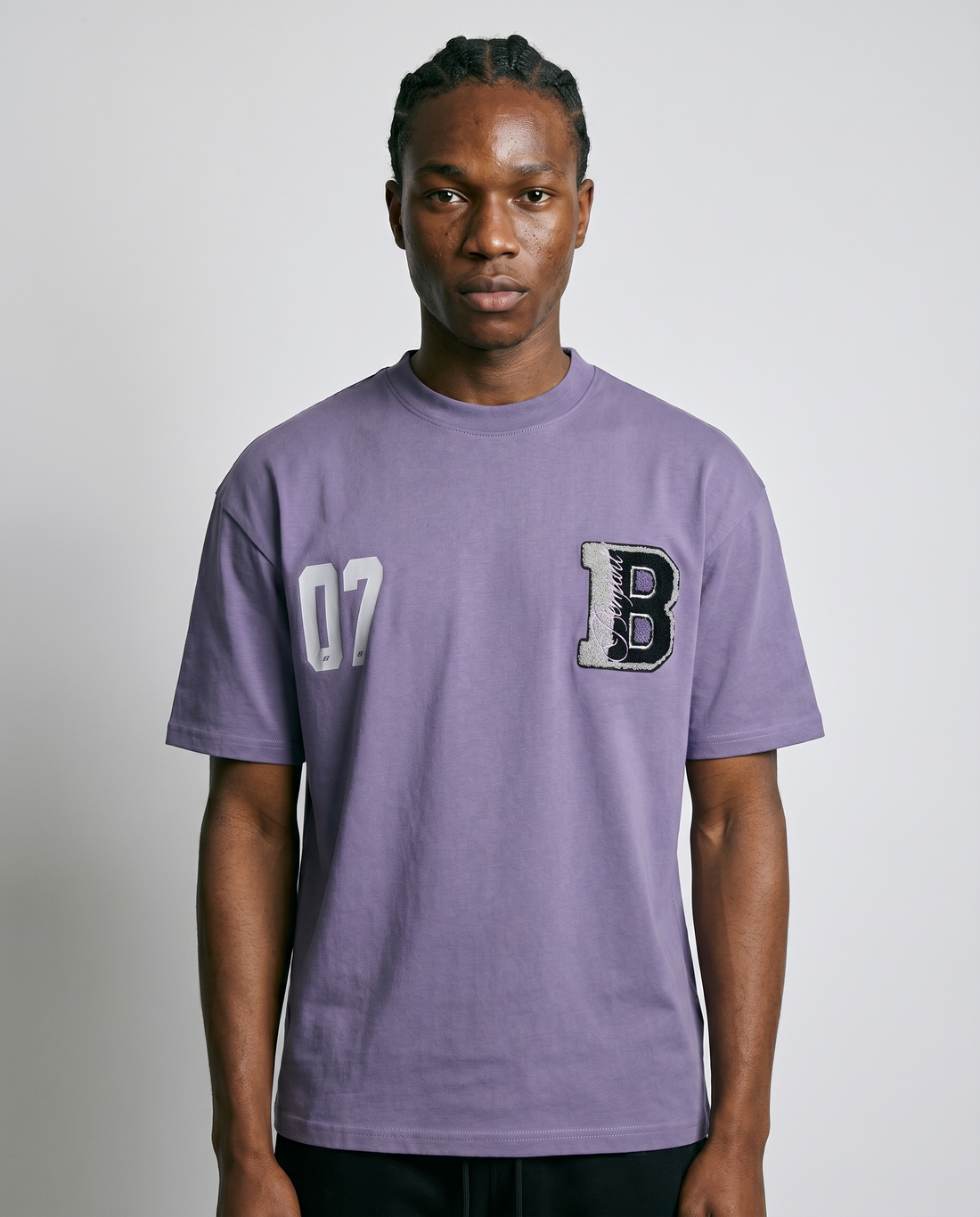 Cursive T-Shirt - Purple