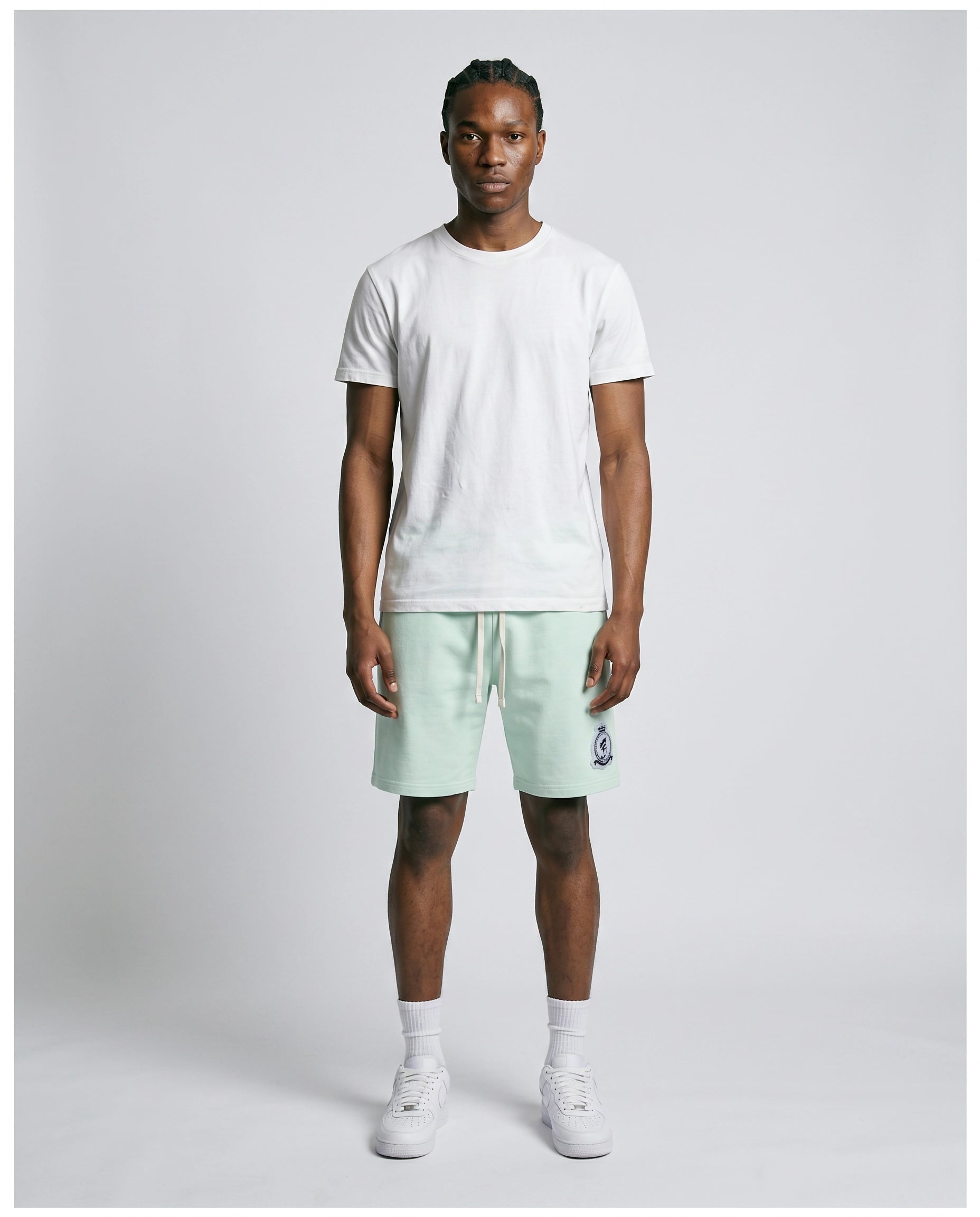 HRH Chenille Shorts - Mint Green