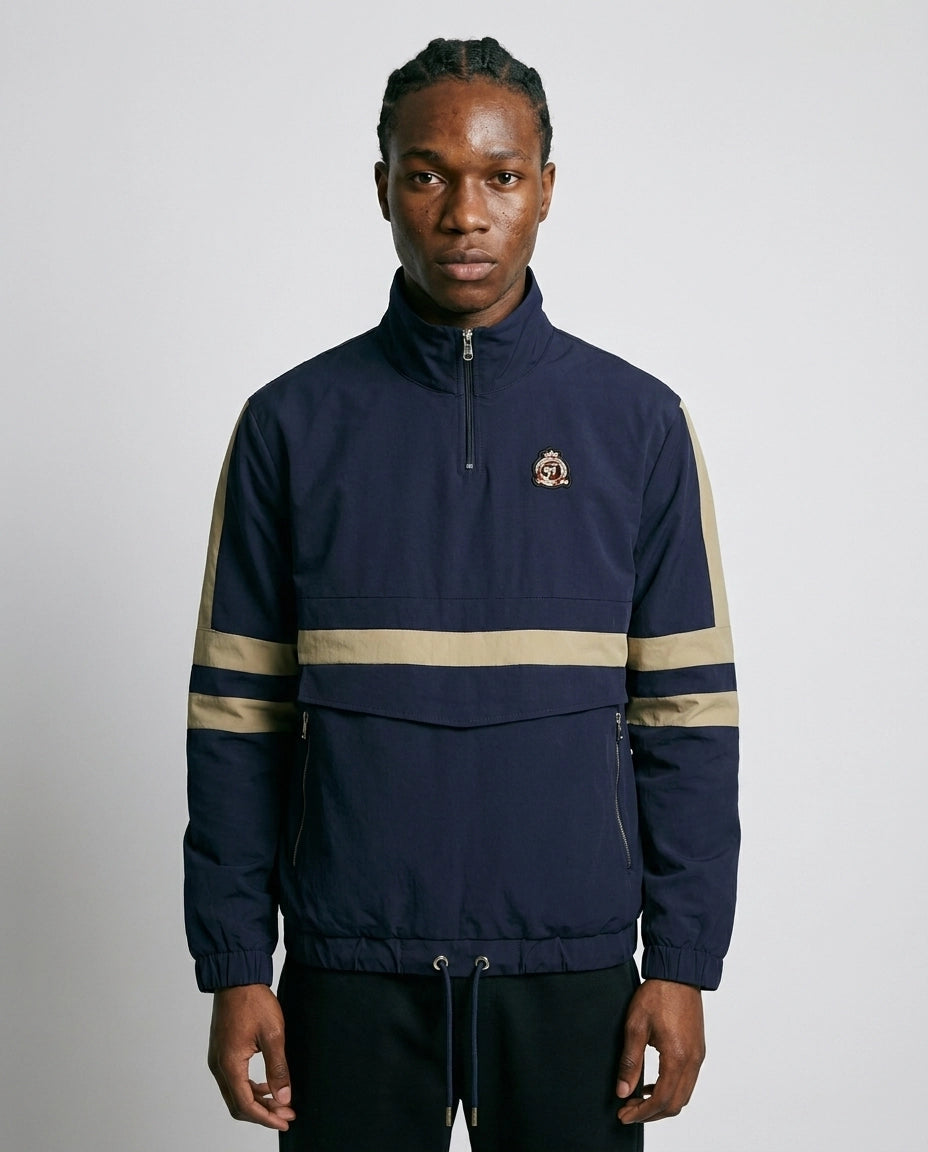 HRH Windbreaker Pullover - Navy