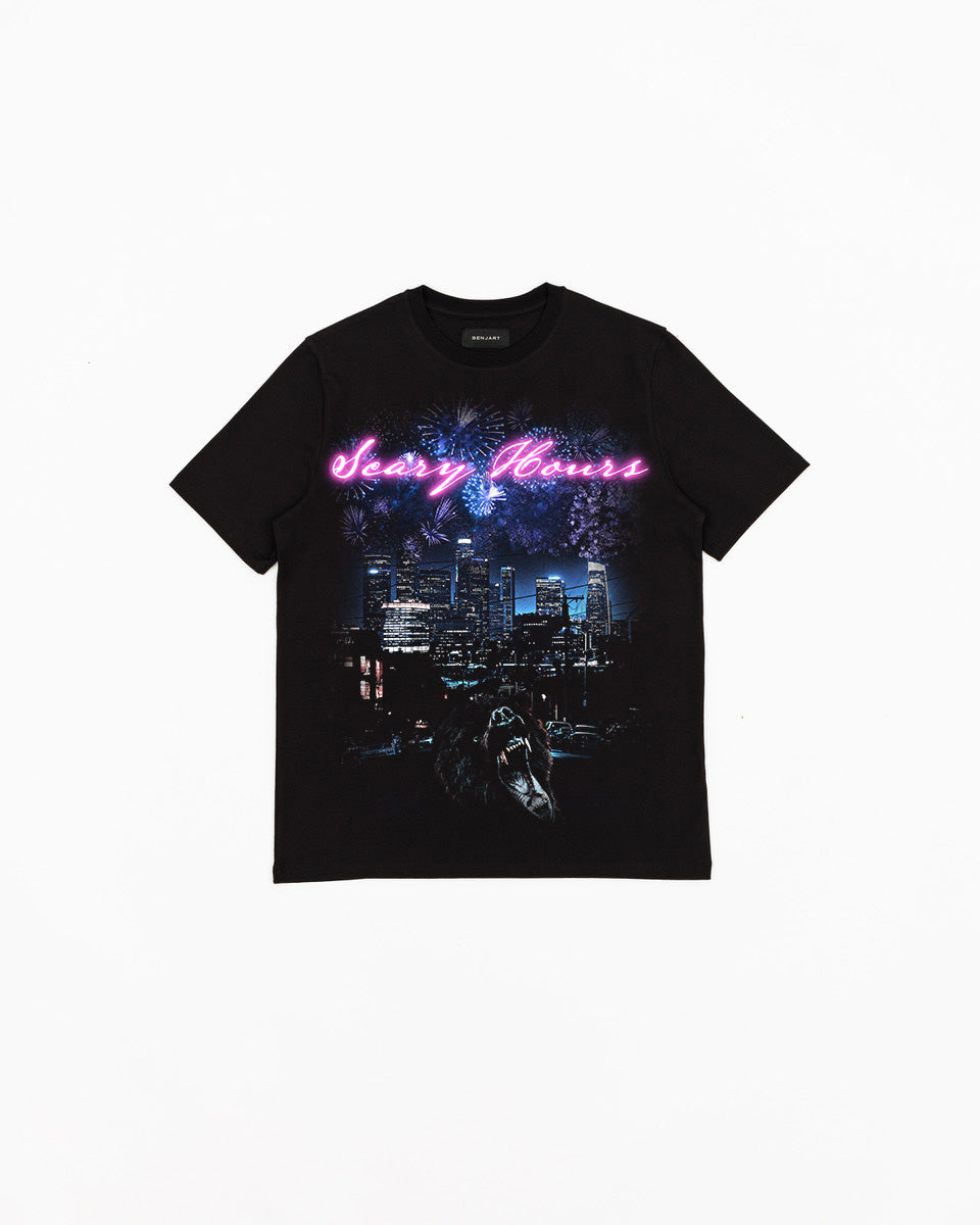 Scary Hours T-shirt - Black