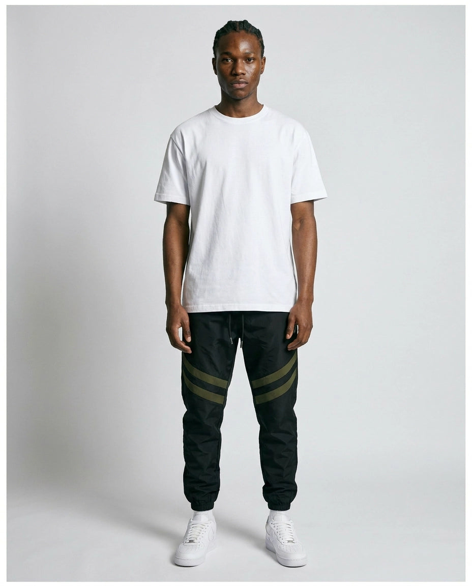 HRH Windbreaker Joggers - Black