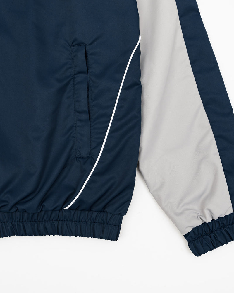 Rubber Stamped HRH Jacket - Navy/Grey