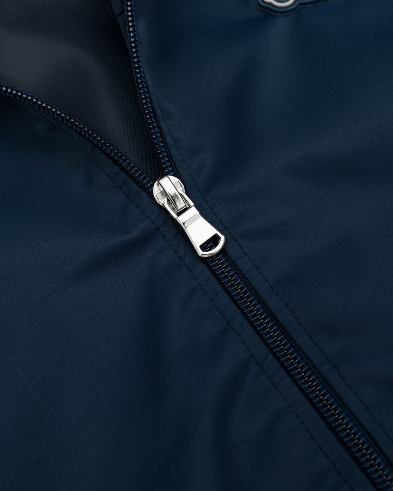 Rubber Stamped HRH Jacket - Navy/Grey