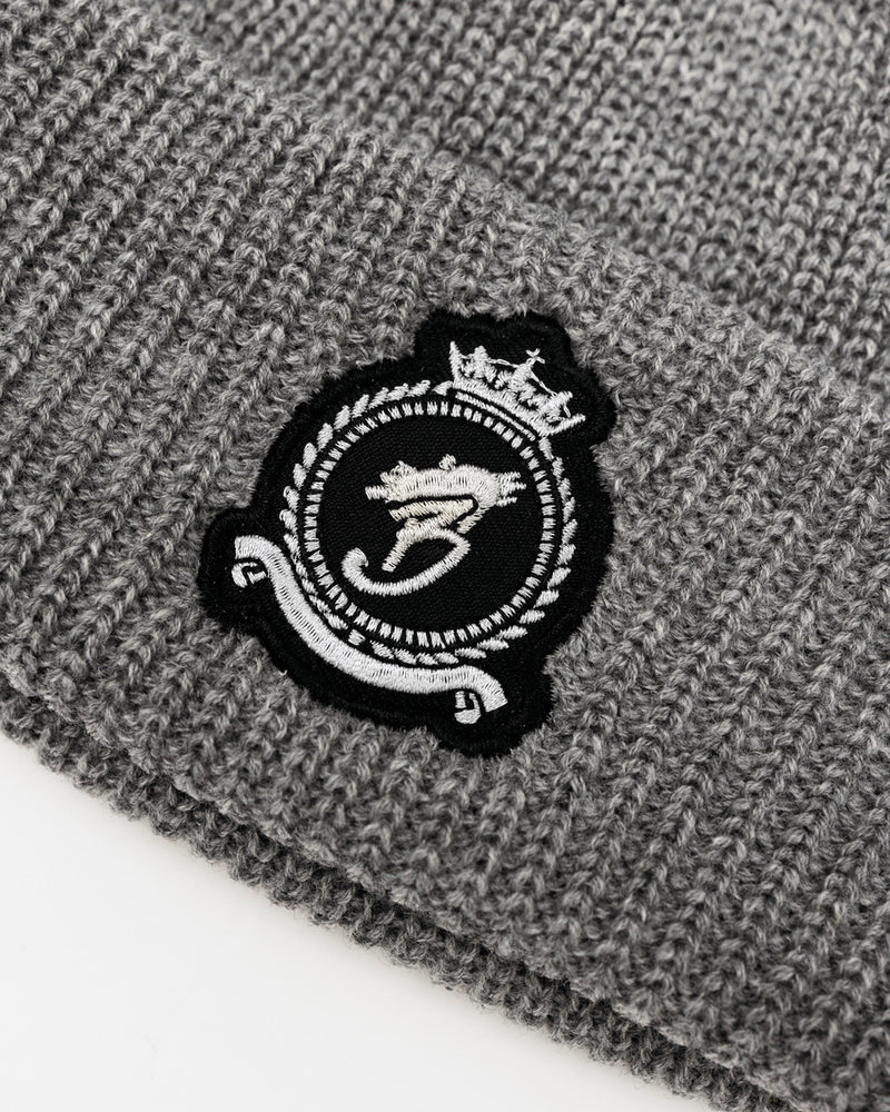 HRH Chrome Beanie - Grey