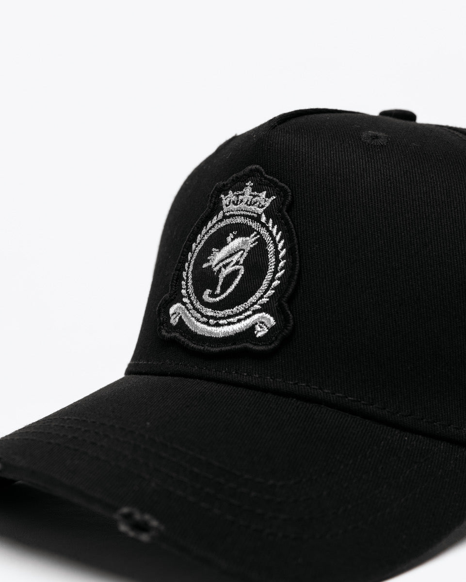 HRH Chrome Cap - Black