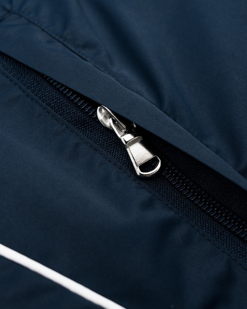 Rubber Stamped HRH Jacket - Navy/Grey