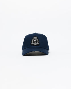 Chrome HRH Cap - Navy