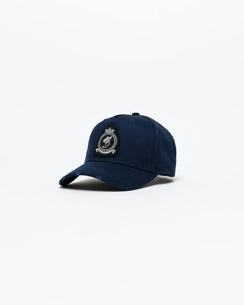 Chrome HRH Cap - Navy