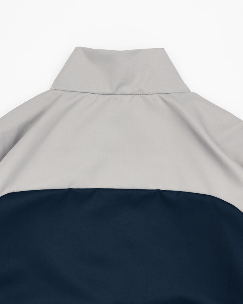 Rubber Stamped HRH Jacket - Navy/Grey