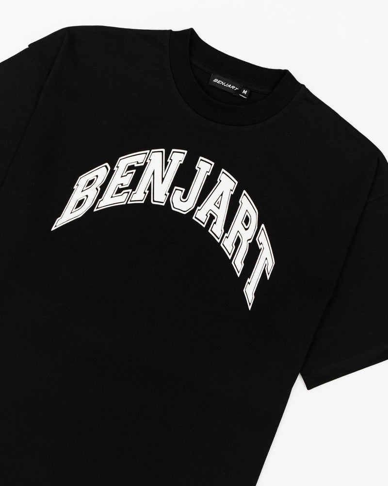 Varsity Arch T-Shirt - Black