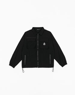 HRH Shirt Jacket - Black