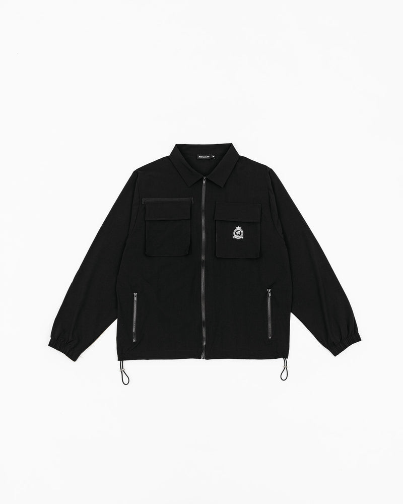 HRH Shirt Jacket - Black