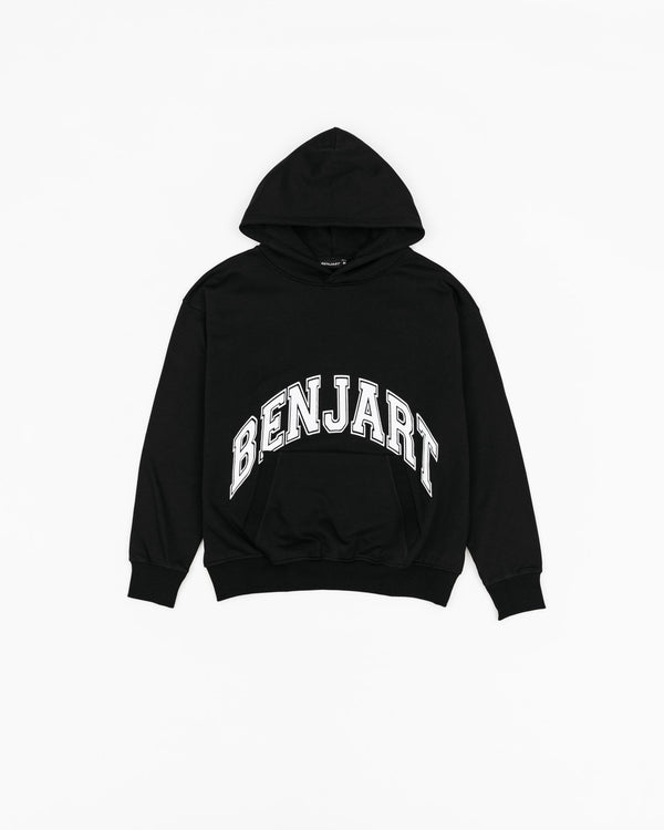 Varsity Arch Hoodie - Black