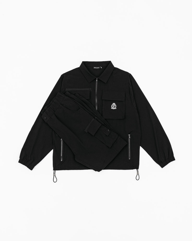 HRH Shirt Jacket - Black