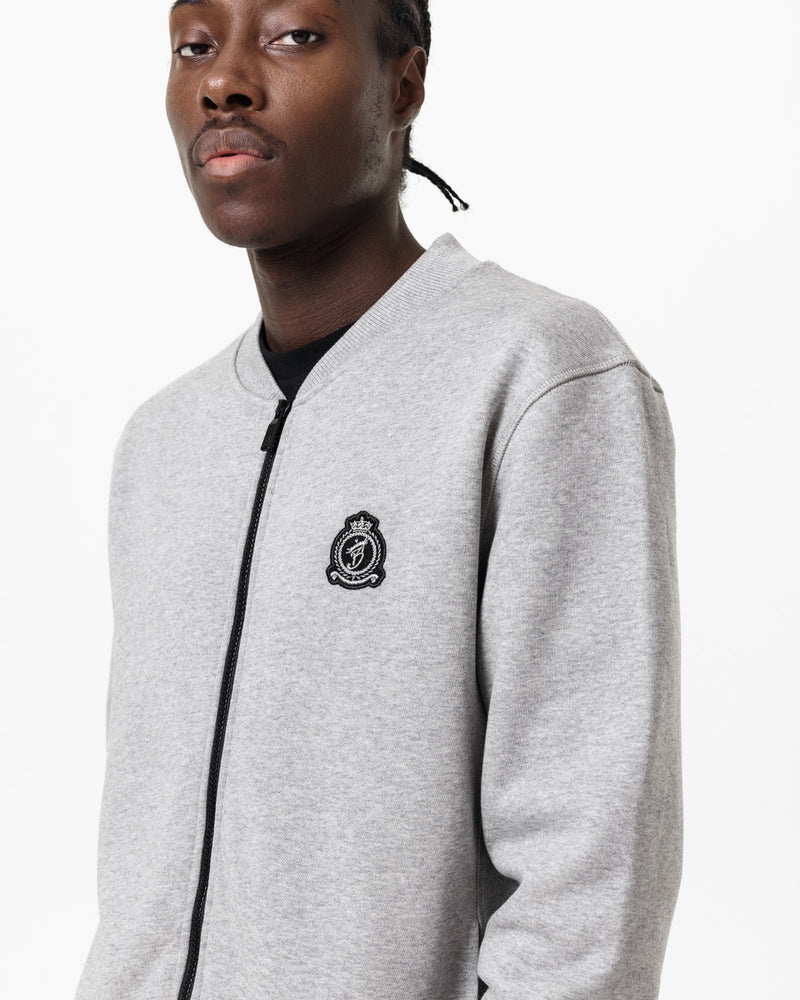 HRH Sports Bomber - Melange Grey