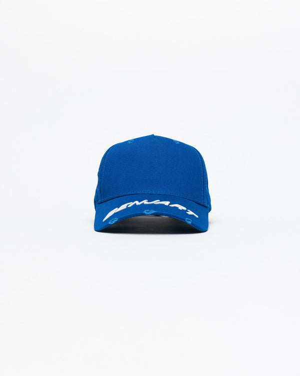 3D Racer Peak Cap - Cobalt Blue