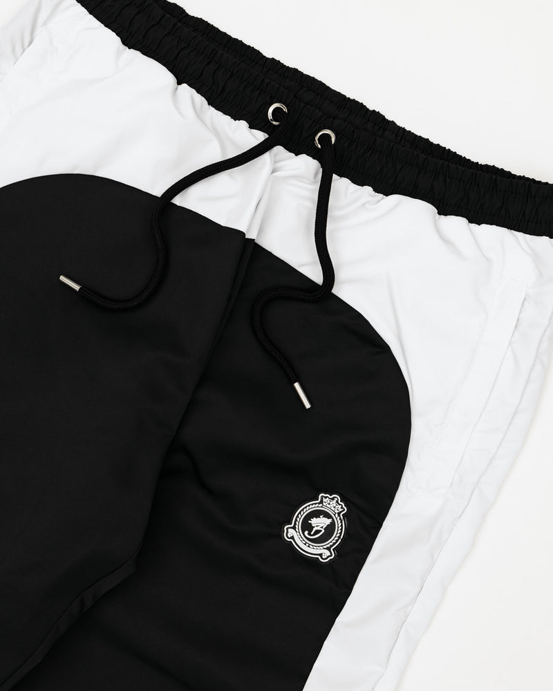 Rubber Stamped HRH Jogger -Black/White