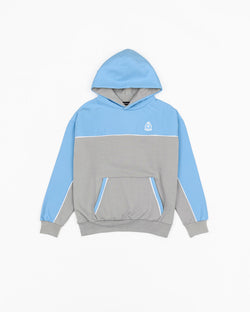 HRH Nylon Hood Grey Light Blue Benjart