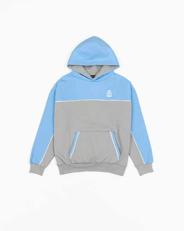 HRH Nylon Hood - Grey / Light Blue