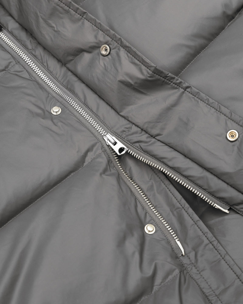 HRH Longline Puffer - Grey