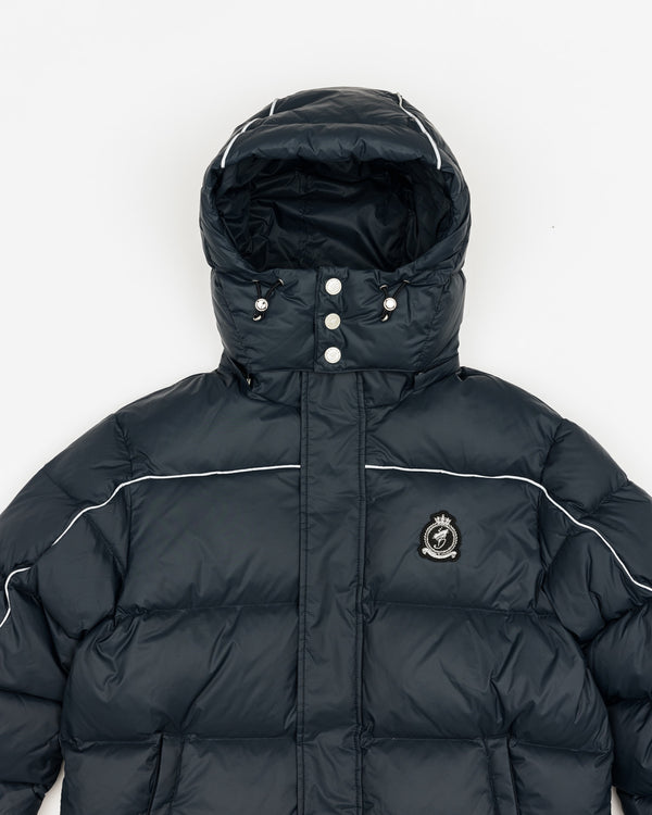 HRH Longline Puffer - Navy
