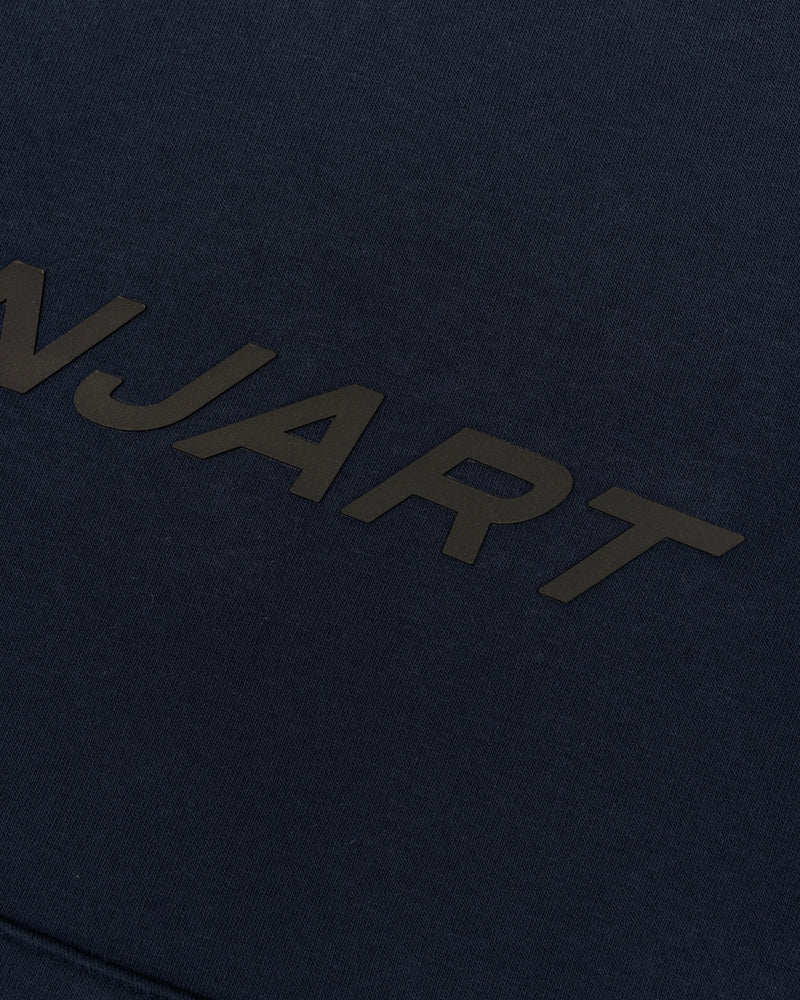 Embossed Racer Pullover Hood - Navy