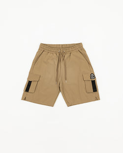 HRH Nylon Cargo Shorts - Sand