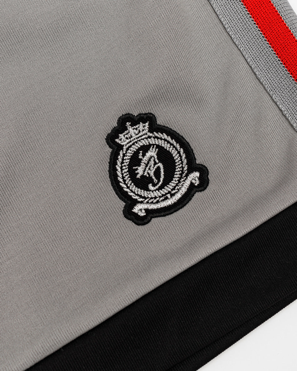 Benjart Supersport Shorts in grey and black, detail view
