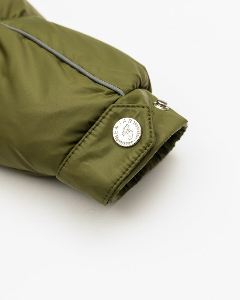 HRH Longline Puffer - Green